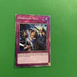 Dimension Wall - Platinum Secret Rare 1st Edition RA04-EN127 - NM - YuGiOh - Image 2