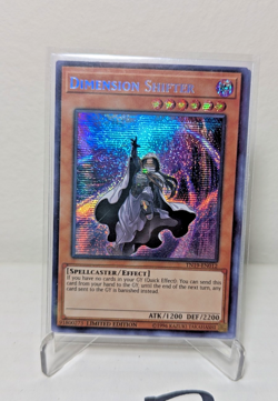 Dimension Shifter TN19-EN012 YuGiOh! Prismatic Secret Rare LIMITED - NM - Image 1