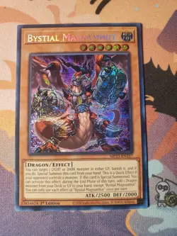 Yugioh! LP Bystial Magnamhut - MP23-EN157 - Prismatic Secret Rare - 1st Edition - Image 1