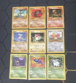 Pokemon WOTC Vintage Base Set Lot 22+ Cards - Image 2