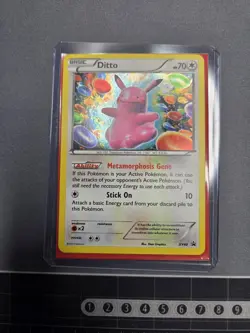 Ditto XY40 Black Star Promo Holo Rare XY Pokemon Trading Card Game LP - Image 2