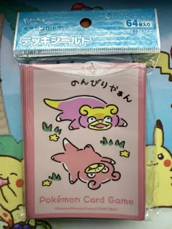 Pokemon Center Japan Journey Together Slowpoke & Galarian Slowp Card sleeves 64 - Image 1
