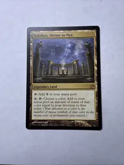 Magic: The Gathering Nykthos Shrine to NYX Card Theros Set - Image 1