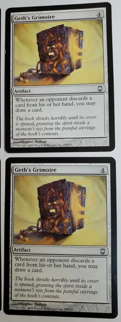 ×4 Geth's Grimiore VLP/LP - Darksteel - MTG - Magic The Gathering Cards - Image 3