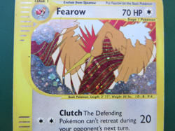 Pokemon Fearow, Expedition E Reader Card 11/165 , Holo MP - Image 2