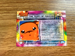 #37 The Tears of Pokemon - Mewtwo Strikes Back - Pokemon Topps Card - Image 2