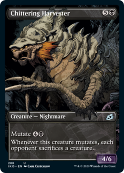 Chittering Harvester (Showcase) FOIL Ikoria: Lair of Behemoths NM CARD ABUGames - Image 1