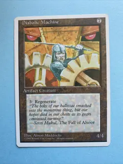 Diabolic Machine 4th Edition - MTG Near Mint NM - Image 1