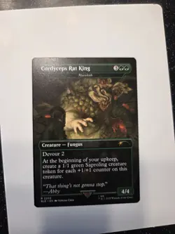 Cordyceps Rat King Mycolith Non Foil Secret Lair MTG PlayStation The Last of Us - Image 1