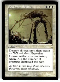 Phyrexian Rebirth (Retro Frame) Commander: the Brothers' War Regular MTG - Image 1