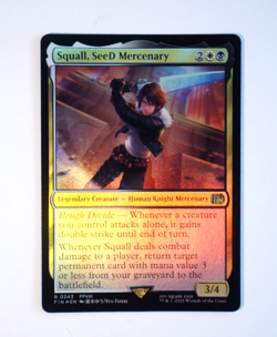 Squall Leonhart Holo Foil Card - Image 1