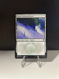 1x - Snow-Covered FOREST - #284 - Kaldheim - NM MTG - Image 1
