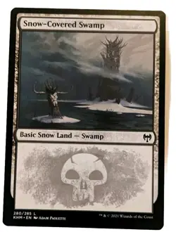 Snow-Covered Swamp (280) Kaldheim NM Common MAGIC THE GATHERING - Image 1