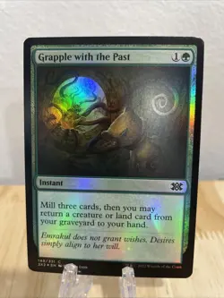 MTG Grapple with the Past FOIL #149/331 Double Masters 2022 Common 2X2 NM/M - Image 1