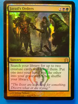 MTG 1x FOIL Jarad's Orders # 175 Return to Ravnica Magic the Gathering x1 LP - Image 1