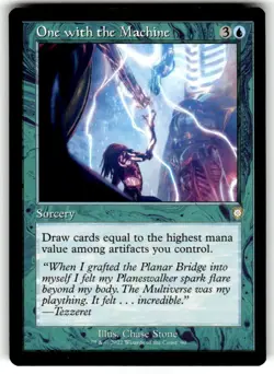 One with the Machine (Retro Frame) Commander: the Brothers' War Regular MTG - Image 1