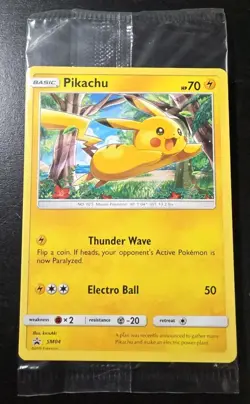 Pokemon TCG Pikachu 2016 Target Promo Sm04 Sealed - Image 1