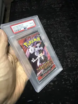PSA 10 Destined Rivals Giovanni And Mewtwo Graded Pokemon Booster Pack 2025 - Image 3