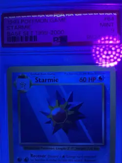 1999-2000 Pokemon Base Set 4th Print Starmie 64/102 PSA 9 Mint - Image 4