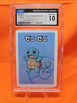 💥CGC 10 Gem Mint💥Pokemon TCG: Squirtle (JPN) - Old Maid Pokemon 2019💯 - Image 1