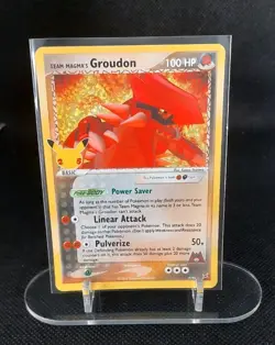 Pokemon TCG Team Magma's Groudon Celebrations: Classic Collection September... - Image 1