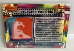 Pokemon Mewtwo Strikes Back STEALING POKEMON #27 Blue Logo - Image 2