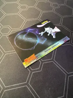 Pokemon TCG Psychic Showdown Pokemon Topps Mewtwo Strikes Back 33 Holo - Image 3