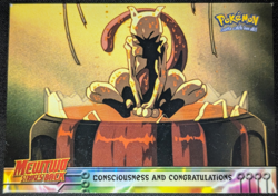 Pokemon - Topps - Consciousness And Congratulations #3 Non Foil - Blue Logo - LP - Image 1