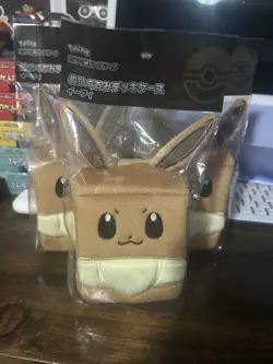 Eevee Deck Box Japanese Pokemon Center Exclusive Sealed Brand New US Seller - Image 1