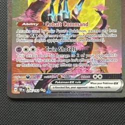 Iron Crown ex 206/162 Sv05: Temporal Forces Holo SIR Pokemon - Image 4