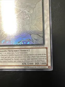 Black Rose Dragon Ghost Rare CSOC-EN039 Crossroads of Chaos Unlimited EN NM - Image 5