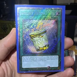 Yugioh Instant Fusion RA03-EN171 Platinum Secret Rare 1st Ed NM - Image 1