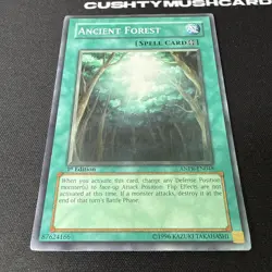 YUGIOH ANCIENT FOREST SUPER RARE ANPR-EN048 1ST EDITION - Image 3