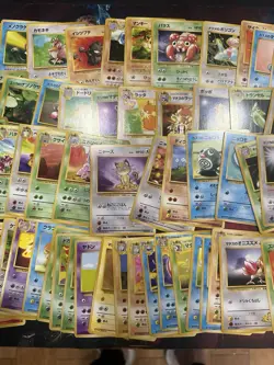 Japanese Pokemon Card Old Back Bulk Vintage Lot of 80 LP-MP-HP vol.32 - Image 3