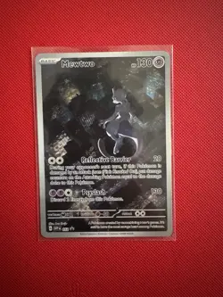Mewtwo 052 Sv: Scarlet & Violet Holo Promo Card NM/Mint Condition - Image 1