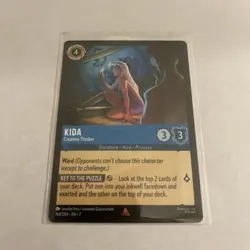 Disney Lorcana Kida Creative Thinker 164/204 Archazia Island Rare Card Non-Foil - Image 2