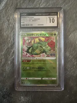 Pokemon Go Radiant Venusaur Holo Card 004/078 CGC 10 Gem Mint - Image 1