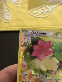 Shaymin Pokemon X&Y Black Star Promo XY115 Full Art NM-MT Clean Card Near Mint - Image 5