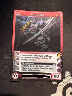 Bladez - Rare - Chaotic Card - Beyond the Doors N/M - Image 1
