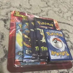 Pokemon TCG Lightning Set 4 Packs + 1 Card Factory Sealed, Fast Shipping! 97712544540 - Image 3