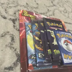Pokemon TCG Lightning Set 4 Packs + 1 Card Factory Sealed, Fast Shipping! 97712544540 - Image 4