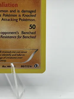Lucario 80/113 Legendary Treasures Holo Pokemon Card 2013 LP Vintage Rare - Image 3