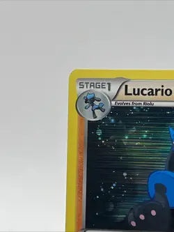 Lucario 80/113 Legendary Treasures Holo Pokemon Card 2013 LP Vintage Rare - Image 5