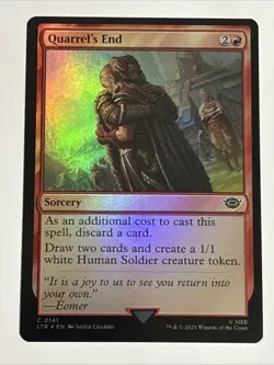 MTG Lord of the Rings Quarrel's End Foil 0141 NM - Image 1