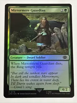 MTG Lord of the Rings Mirrormere Guardian Foil 0179 NM - Image 1