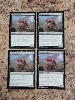 4x MTG Carrion Feeder Modern Horizons (Playset) - Unplayed NM x4 - Image 2