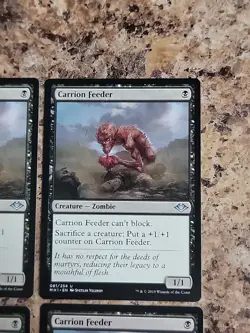 4x MTG Carrion Feeder Modern Horizons (Playset) - Unplayed NM x4 - Image 4