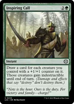Inspiring Call [The Lost Caverns of Ixalan Commander] Magic MTG - Image 1