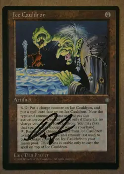 Ice Cauldron - Ice Age - Signed by Dan Frazier! NM! Free Shipping! - Image 1