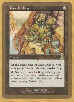 Powder Keg (World Championship Decks, 1999) Gold Bordered MTG - Image 1